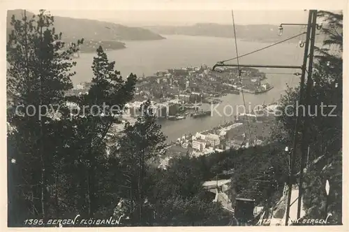 AK / Ansichtskarte Bergen_Norwegen Panorama Bergen Norwegen