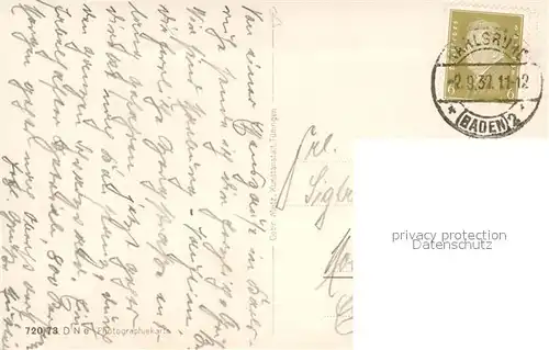 AK / Ansichtskarte Karlsruhe_Baden Schloss Park Karlsruhe_Baden