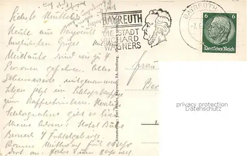 AK / Ansichtskarte Bayreuth Schloss Eremitage Bayreuth