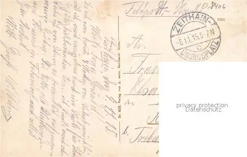 AK / Ansichtskarte Zeithain Truppen Uebungsplatz K?nig Georg Strasse Lagereingang Torwache Zeithain