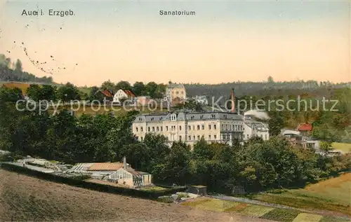 AK / Ansichtskarte Aue_Erzgebirge Sanatorium Aue_Erzgebirge