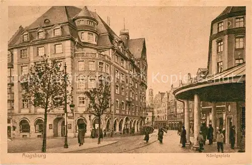 AK / Ansichtskarte Augsburg K?nigsplatz Augsburg