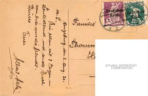 AK / Ansichtskarte Augsburg K?nigsplatz Augsburg