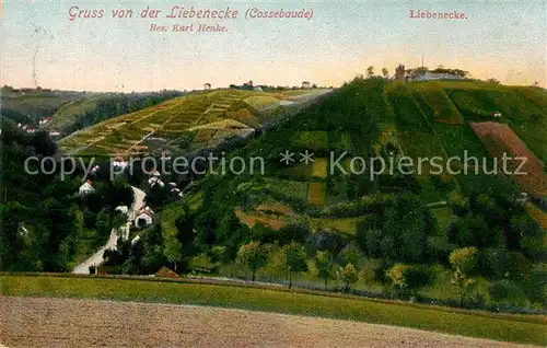 AK / Ansichtskarte Cossebaude Liebenecke  Bes. Karl Henke Cossebaude