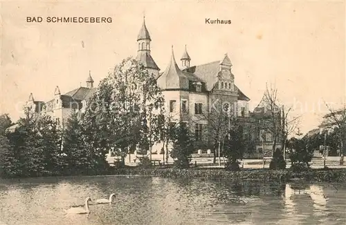 AK / Ansichtskarte Bad_Schmiedeberg Kurhaus Bad_Schmiedeberg