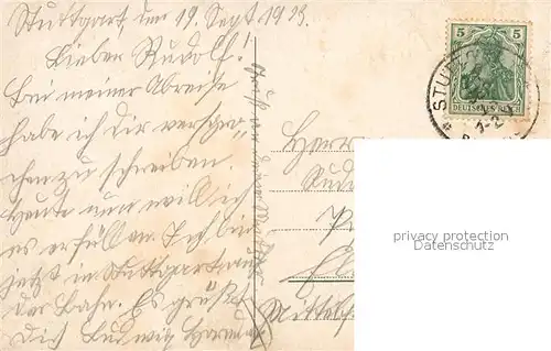 AK / Ansichtskarte Stuttgart Marktplatz Stuttgart