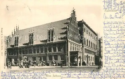 AK / Ansichtskarte Hannover Rathaus Hannover