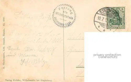 AK / Ansichtskarte Steinhuder_Meer Festung Wilhelmstein Steinhuder Meer