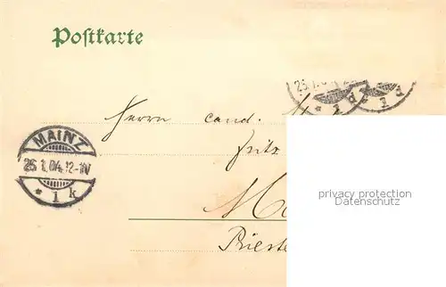 AK / Ansichtskarte Giessen_Lahn Universit Giessen_Lahn