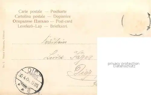 AK / Ansichtskarte Koblenz_Rhein Kaiserin Augusta Denkmal  Koblenz_Rhein