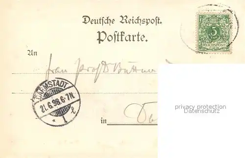 AK / Ansichtskarte Ehrenfels_Bingen Burgruine Ehrenfels Bingen