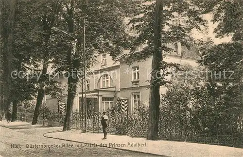 AK / Ansichtskarte Kiel D?sternbrooker Allee mit Palais des Prinzen Adalbert Kiel
