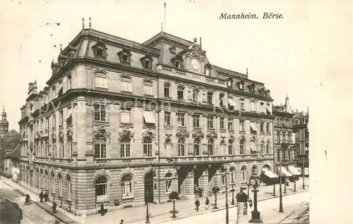 AK / Ansichtskarte Mannheim B?rse Mannheim