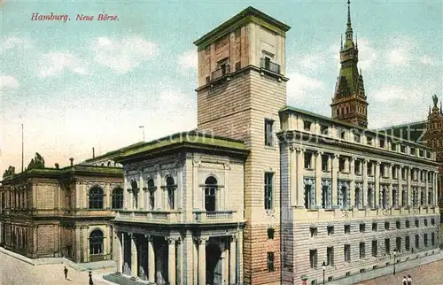 AK / Ansichtskarte Hamburg Neue B?rse Hamburg