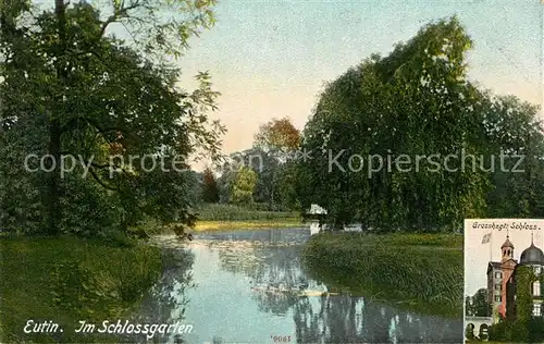 AK / Ansichtskarte Eutin Schlossgarten  Eutin