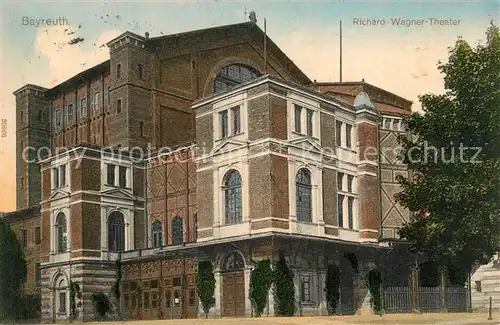 AK / Ansichtskarte Bayreuth Richard Wagner Theater Bayreuth