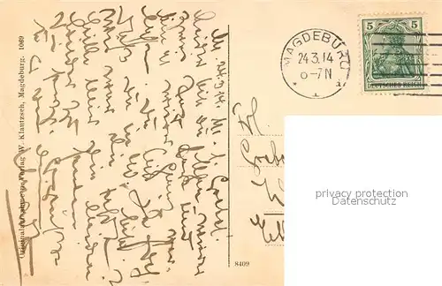 AK / Ansichtskarte Magdeburg Blick vom Dom Magdeburg