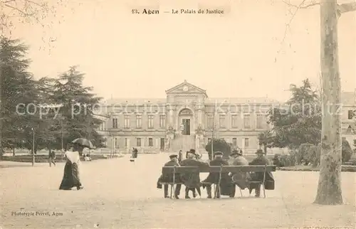 AK / Ansichtskarte Agen_Lot_et_Garonne Palais de Justice Agen_Lot_et_Garonne