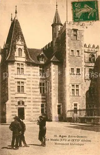 AK / Ansichtskarte Agen_Lot_et_Garonne Le Musee Monument historique Agen_Lot_et_Garonne