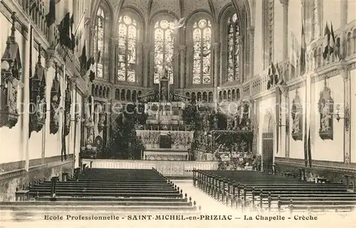 AK / Ansichtskarte Saint_Michel_en_Priziac Ecole Professionelle Chapelle Creche 