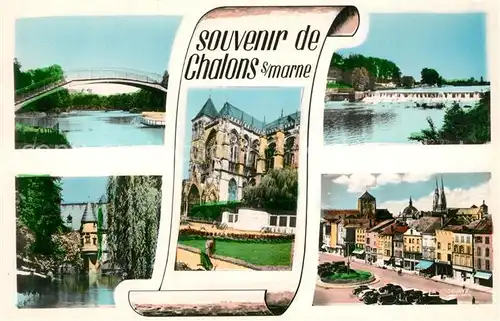 AK / Ansichtskarte Chalons sur Marne_Ardenne Souvenir de la ville Chalons sur Marne Ardenne
