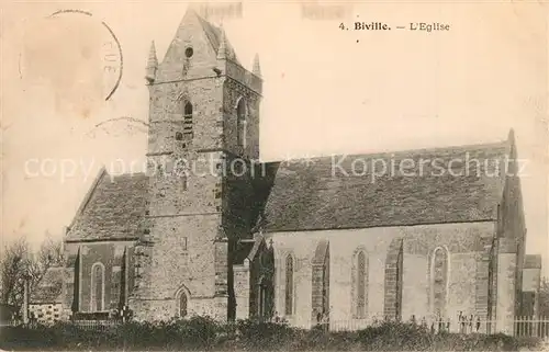 AK / Ansichtskarte Biville Eglise Biville