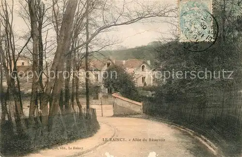AK / Ansichtskarte Le_Raincy Allee du Reservoir Le_Raincy