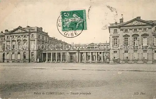AK / Ansichtskarte Compiegne_Oise Palais facade principale Compiegne Oise