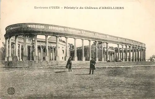 AK / Ansichtskarte Argilliers Peristyle du Chateau Argilliers