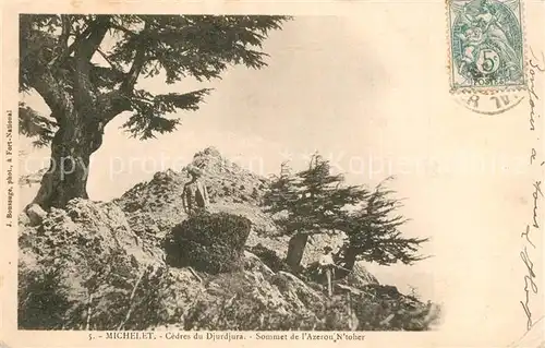 AK / Ansichtskarte Djurdjura_Kabyle Sommet de lAzerou N toher Djurdjura_Kabyle