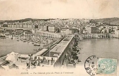 AK / Ansichtskarte Alger_Algerien Vue generale prise du Phare de l Amiraute Alger Algerien