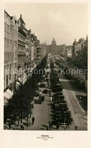 AK / Ansichtskarte Praha_Prahy_Prague Vaclavske namesti Wenzelsplatz Praha_Prahy_Prague