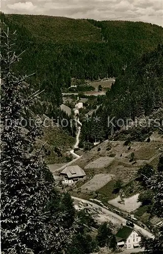 AK / Ansichtskarte Kaltbrunn_Schenkenzell Vortal und Kloster Wittichen Kaltbrunn Schenkenzell