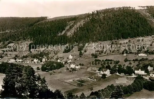 AK / Ansichtskarte Wildbad_Schwarzwald Fliegeraufnahme Wildbad_Schwarzwald