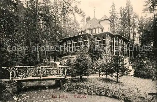 AK / Ansichtskarte Bad_Elster Waldcaf Bad_Elster