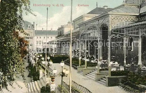 AK / Ansichtskarte Bad_Homburg Kurhaus Bad_Homburg