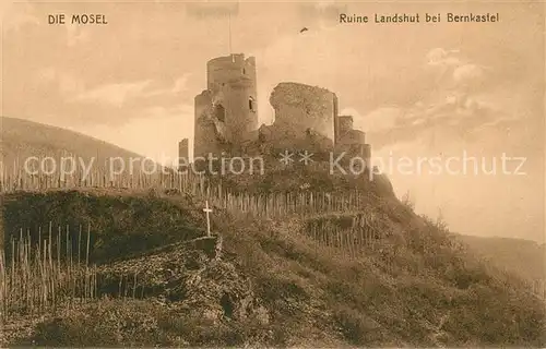 AK / Ansichtskarte Bernkastel Kues Ruien Landshut Mosel Bernkastel Kues