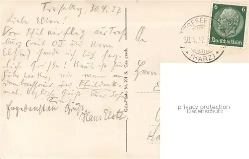 AK / Ansichtskarte Treseburg_Harz Fliegeraufnahme Bodetal  Treseburg Harz