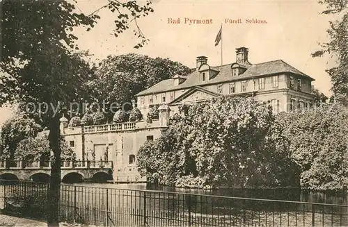 AK / Ansichtskarte Bad_Pyrmont F?rstliches Schloss Bad_Pyrmont