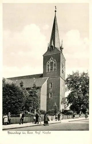 AK / Ansichtskarte Braunlage Kirche Braunlage
