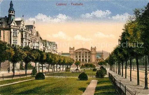 AK / Ansichtskarte Koblenz_Rhein Festhalle Koblenz_Rhein