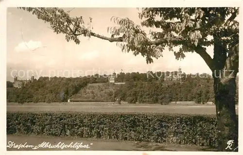 AK / Ansichtskarte Dresden Albrechtsschl?sser Dresden