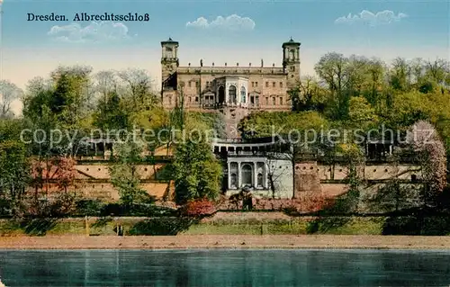 AK / Ansichtskarte Dresden Albrechtsschl?sser Dresden