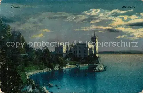 AK / Ansichtskarte Trieste Miramar Trieste