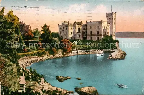 AK / Ansichtskarte Trieste Miramare Trieste