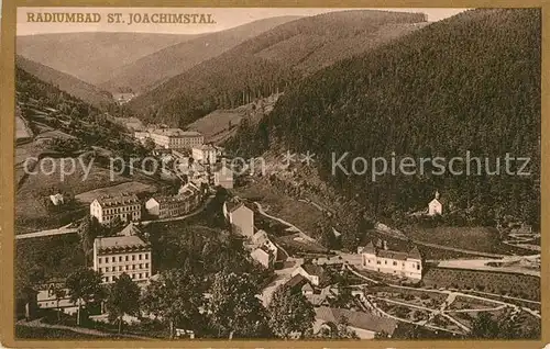 AK / Ansichtskarte Jachymov Radiumbad Panorama Jachymov