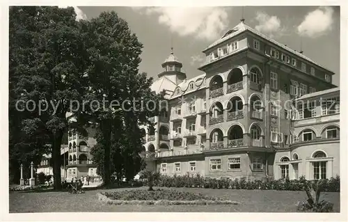 AK / Ansichtskarte Bad_Graefenberg_Schlesien Priessnitzsanatorium Bad_Graefenberg_Schlesien