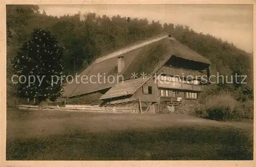 AK / Ansichtskarte Gutach_Breisgau Bauernhaus Gutach Breisgau