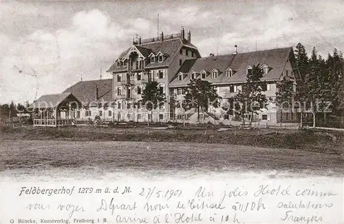 AK / Ansichtskarte Feldberg_Schwarzwald Feldbergerhof  Feldberg Schwarzwald