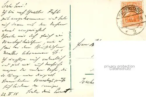 AK / Ansichtskarte Halberstadt D?sterngraben Halberstadt